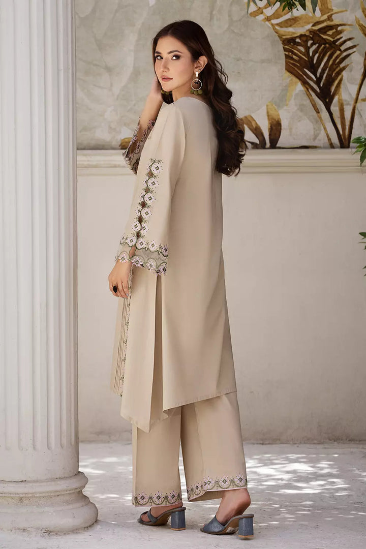 2PC Stitched Embroidered Lawn Shirt and Trouser KSTE-2681 Embroidered KHAS STORES 