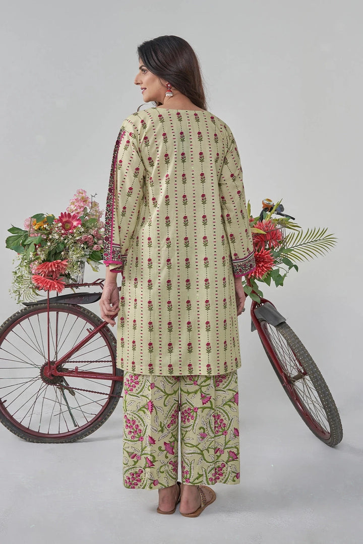 2PC Stitched Printed Lawn Shirt and Trouser RKTW-3030 Printed KHAS STORES 