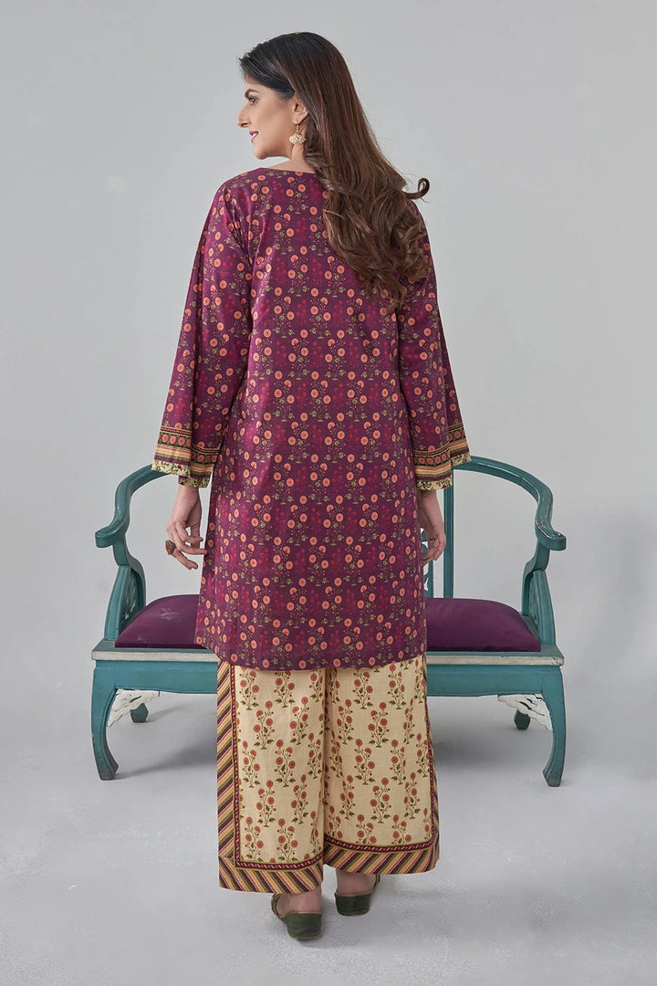 2PC Stitched Printed Lawn Shirt and Trouser RKTW-3033 Printed KHAS STORES 