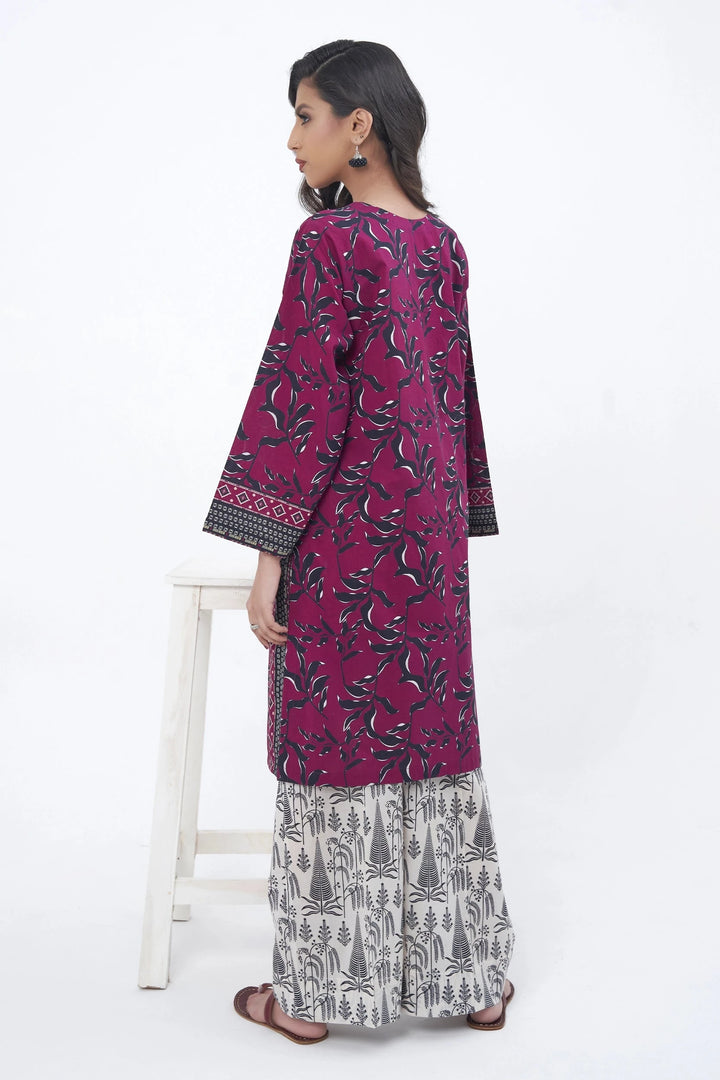 2PC Unstitched Printed Lawn Shirt and Trouser KST-3131 Printed KHAS STORES 