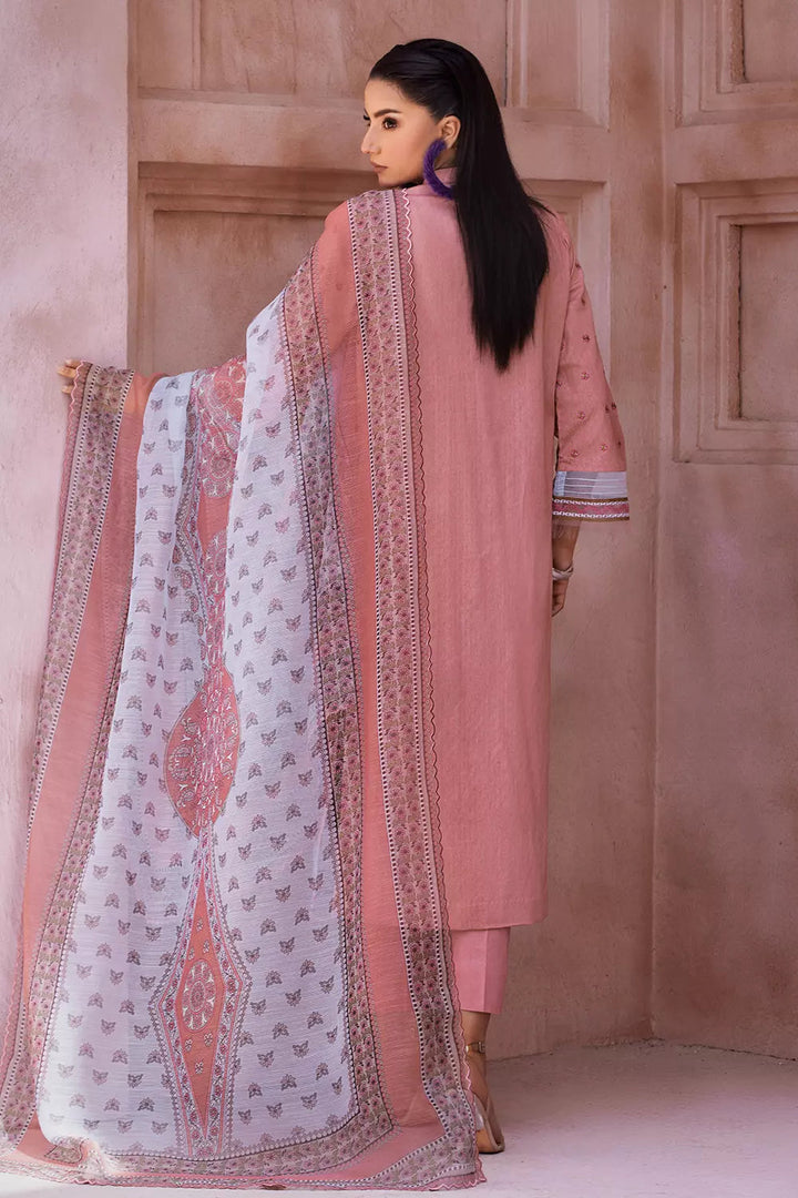 3PC Embroidered Unstitched Jacquard Suit KCNE-2622 Embroidered KHAS STORES 