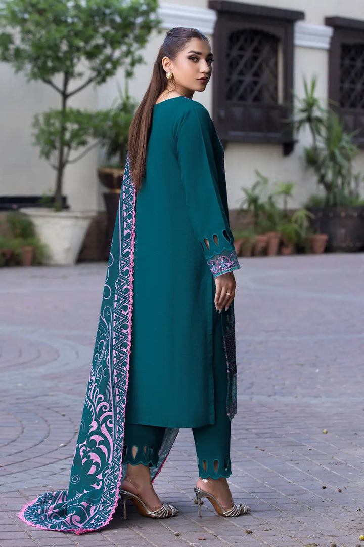 3PC Embroidered Unstitched Khaddar Suit KKE-2923 Embroidered KHAS STORES 