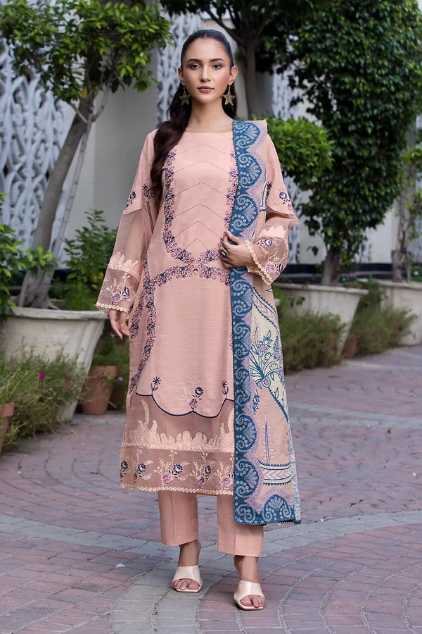 3PC Embroidered Unstitched Khaddar Suit KKE-2926 Embroidered KHAS STORES 