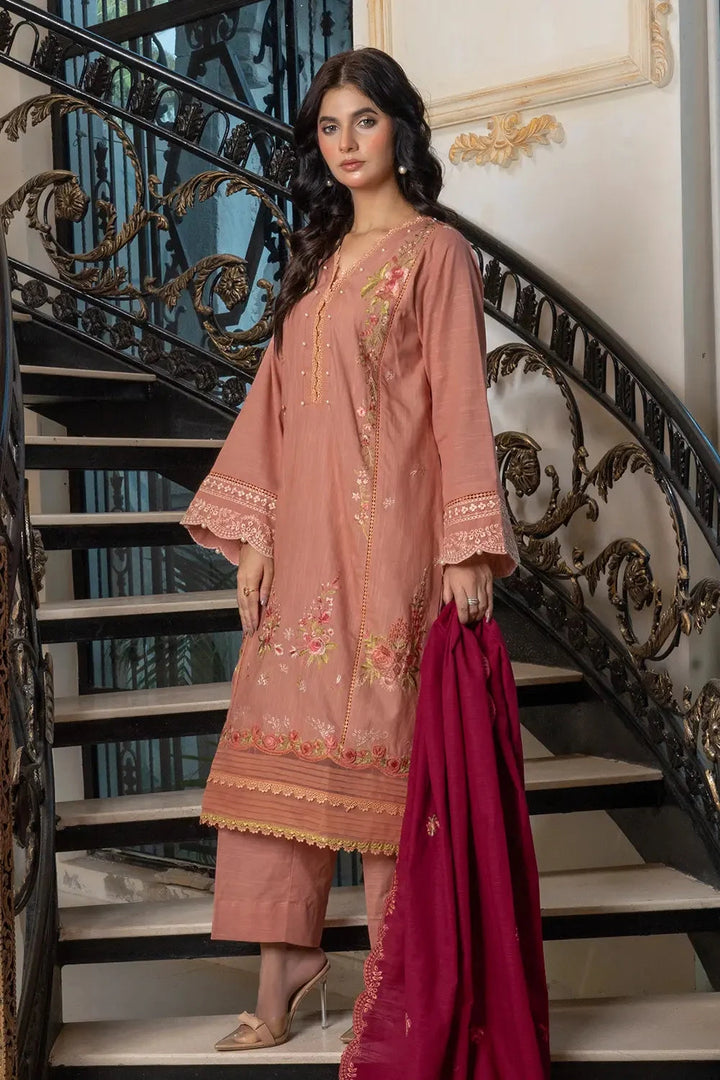 3PC Embroidered Unstitched Khaddar Suit KKE-2954 Embroidered KHAS STORES 