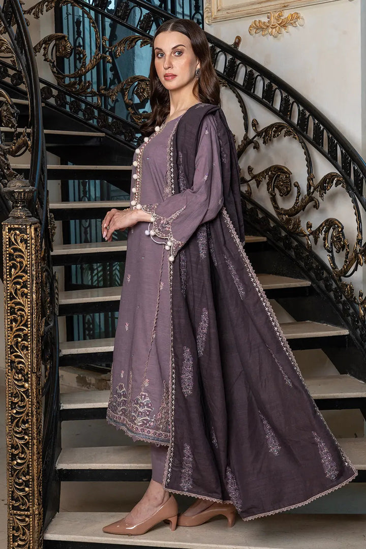 3PC Embroidered Unstitched Khaddar Suit KKE-2959 Embroidered KHAS STORES 