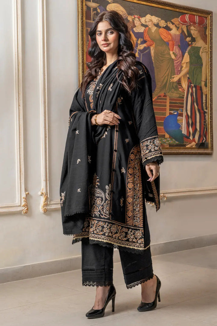 3PC Embroidered Unstitched Khaddar Suit KKE-2960 Embroidered KHAS STORES 