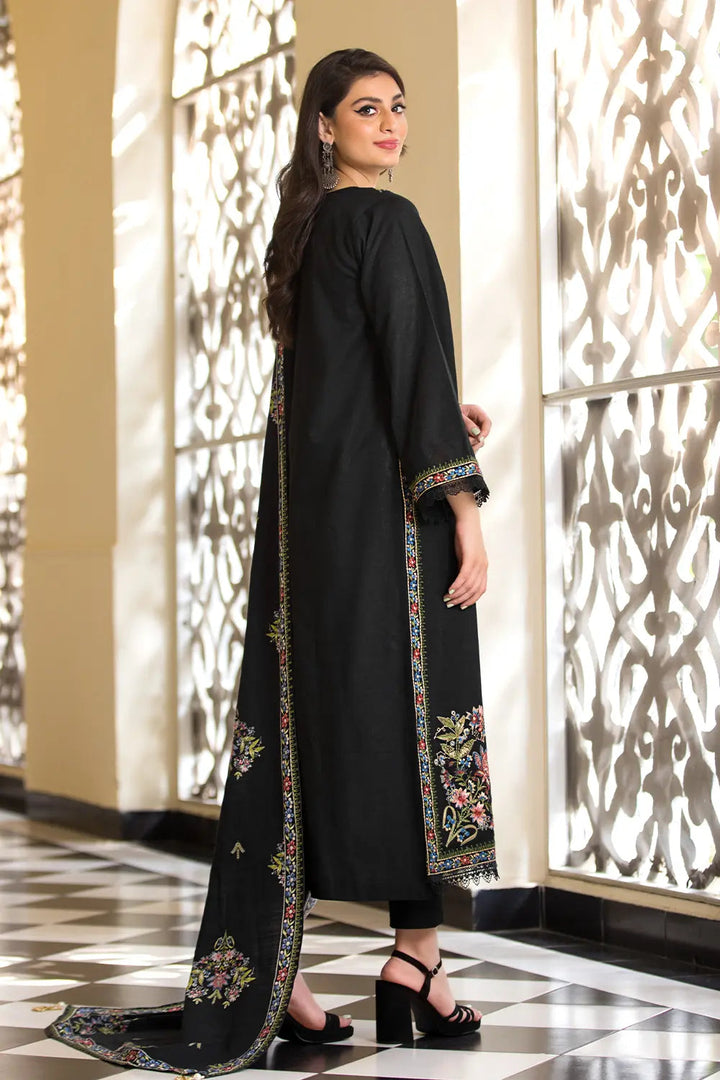 3PC Embroidered Unstitched Khaddar Suit KKE-2980 Embroidered KHAS STORES 