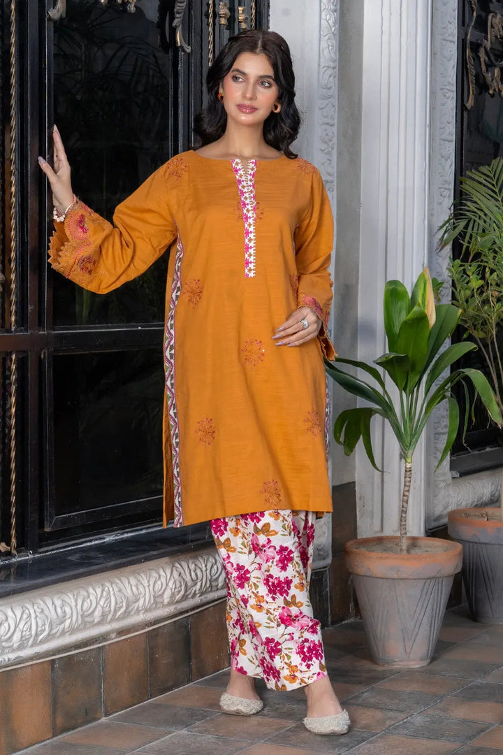 3PC Embroidered Unstitched Khaddar Suit KKE-2985 Embroidered KHAS STORES 