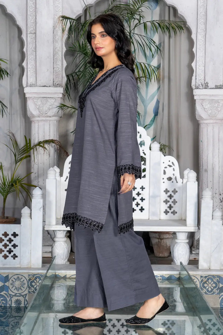 3PC Embroidered Unstitched Khaddar Suit KKE-2992 Embroidered KHAS STORES 