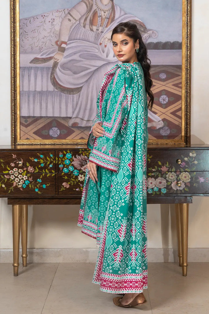 3PC Embroidered Unstitched Khaddar Suit KKHE-2952 Embroidered KHAS STORES 