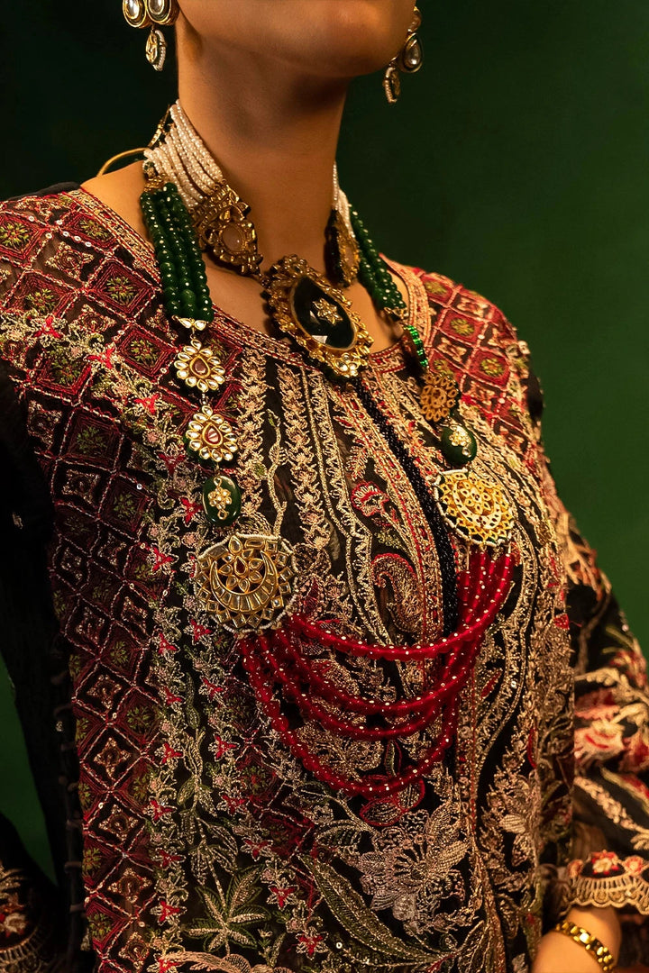 3PC Embroidered Unstitched Luxury Suit KNAC-2995 Embroidered KHAS STORES 