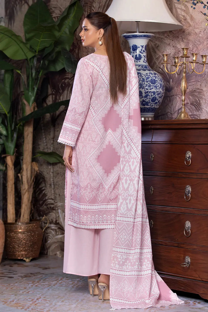 3PC Printed Unstitched Cambric Suit KCC-2850 Printed KHAS STORES 