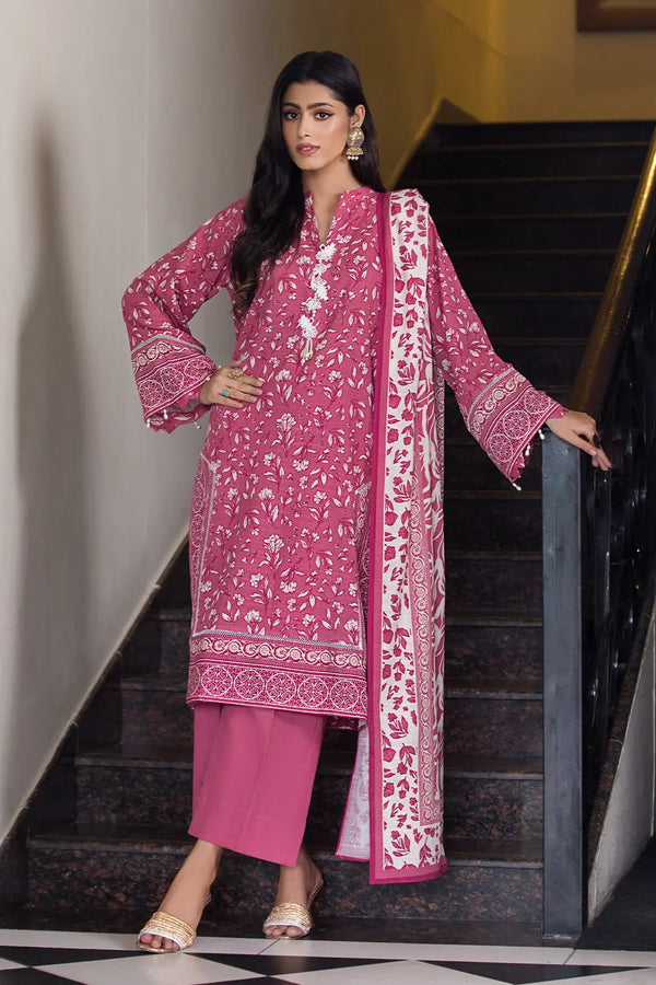 3PC Printed Unstitched Khaddar Suit KKH-2873 Printed KHAS STORES 