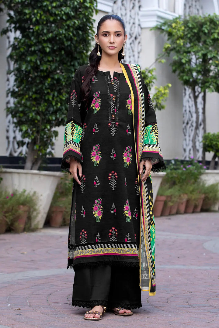 3PC Printed Unstitched Khaddar Suit KKH-2879 Printed KHAS STORES 