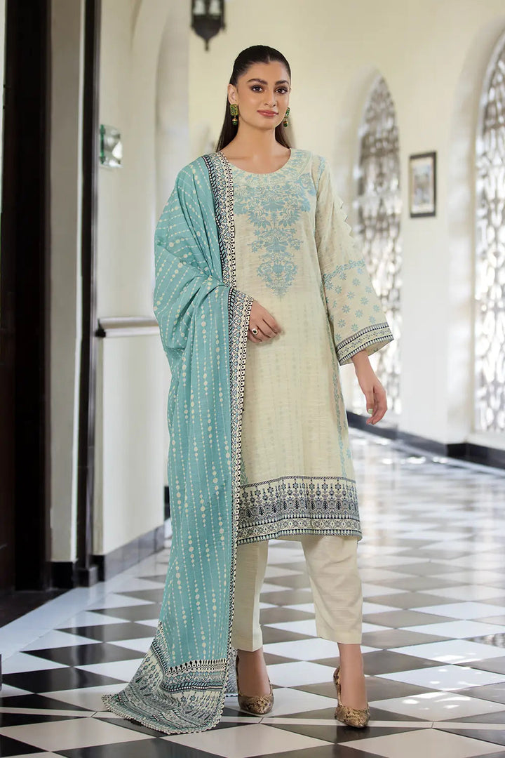 3PC Printed Unstitched Khaddar Suit KKH-2888 Printed KHAS STORES 