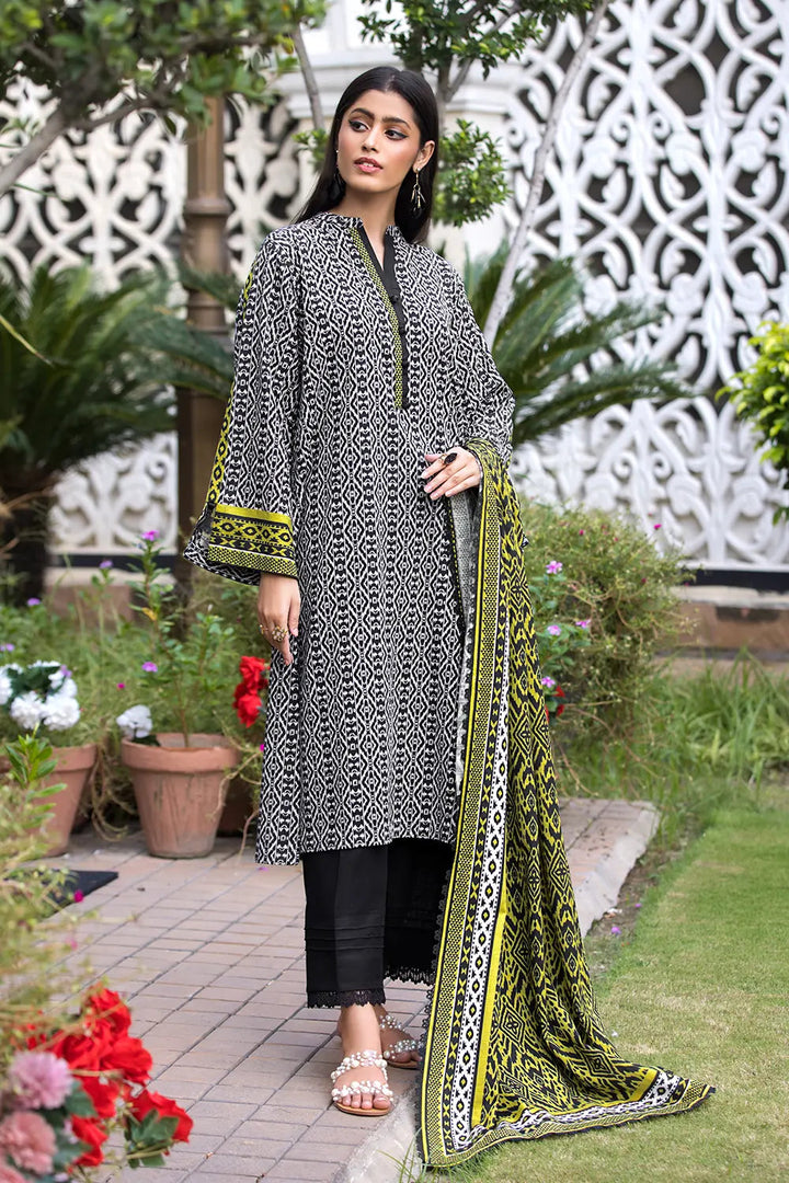 3PC Printed Unstitched Khaddar Suit KKH-2893 Printed KHAS STORES 