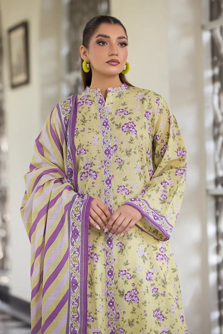 3PC Printed Unstitched Khaddar Suit KKH-2898 Printed KHAS STORES 