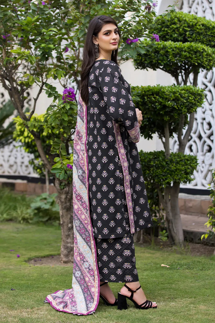 3PC Printed Unstitched Khaddar Suit KKH-2899 Printed KHAS STORES 