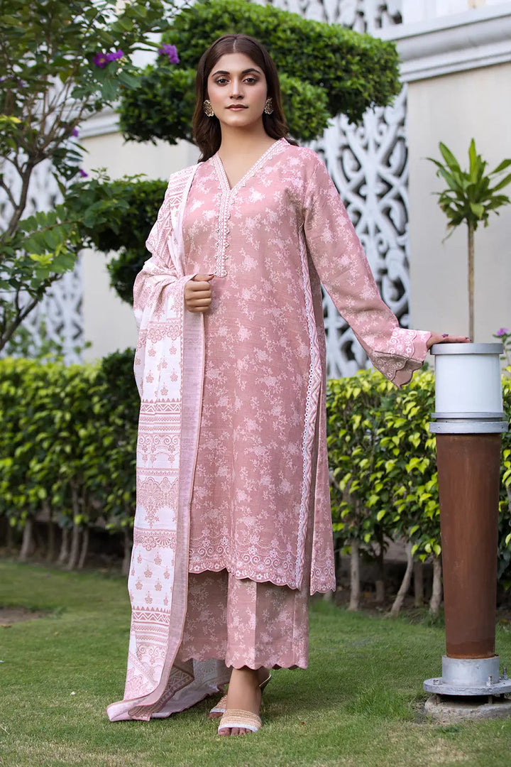 3PC Printed Unstitched Khaddar Suit KKH-2900 Printed KHAS STORES 