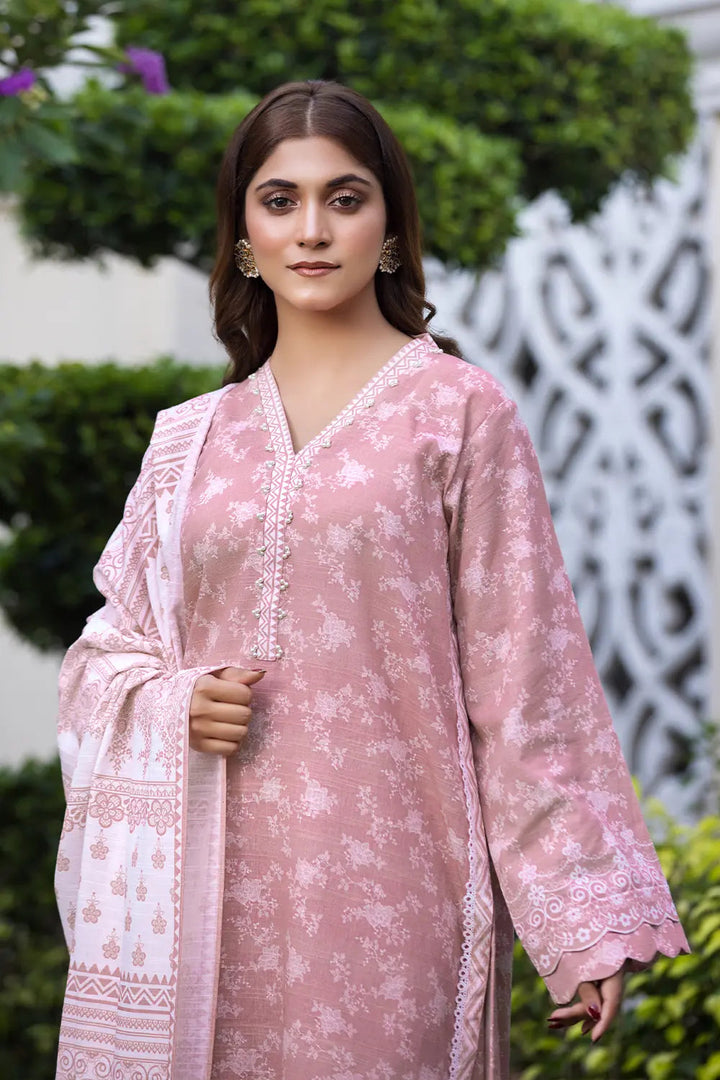 3PC Printed Unstitched Khaddar Suit KKH-2900 Printed KHAS STORES 