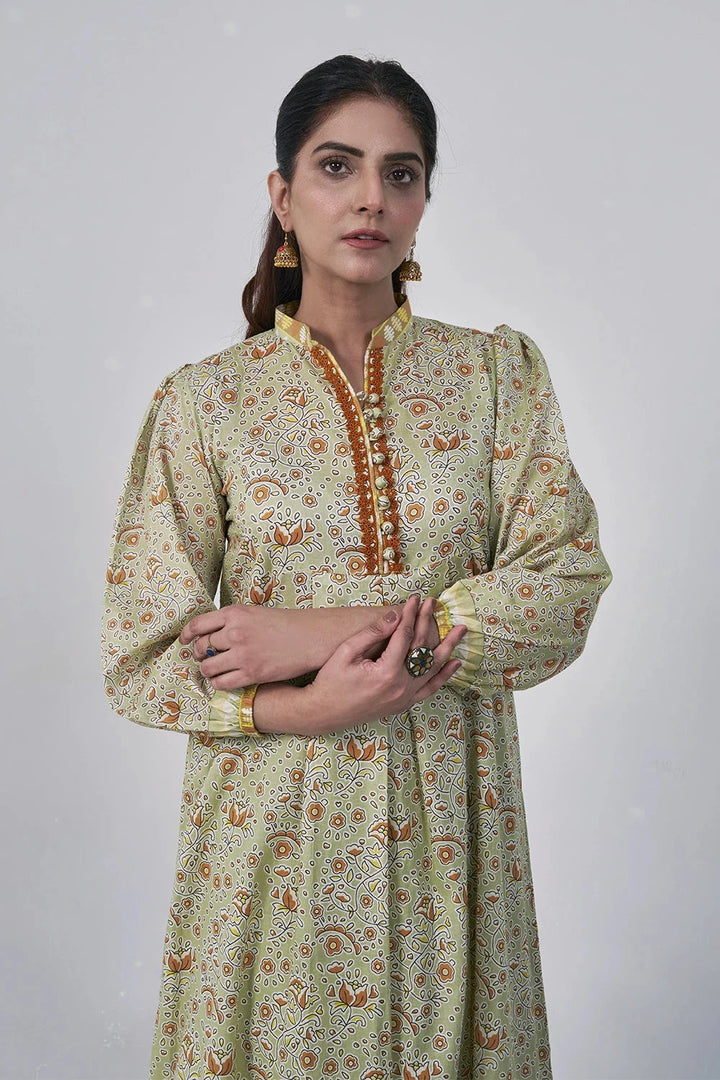 3PC Printed Unstitched Lawn Suit KLA-3040 Printed KHAS STORES 