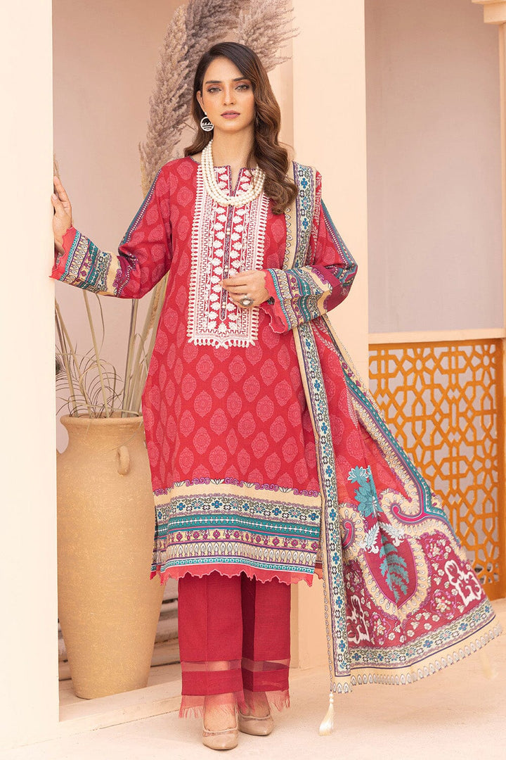 3PC Unstitched Khaddar Suit KKHE-2263 KHAS STORES 