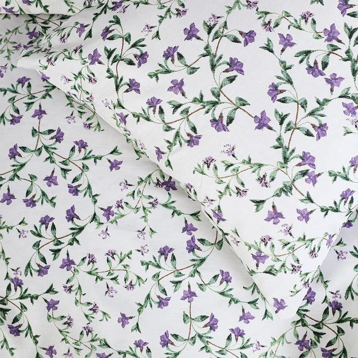 BED SET LAVENDER BLISS - KING PRINTED RANGE 180 TC HOMBEDCLU 