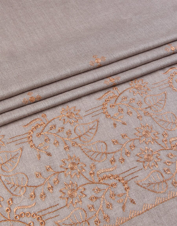 Embroidered Shawl-6 Olive Apparel & Accessories KHAS STORES 