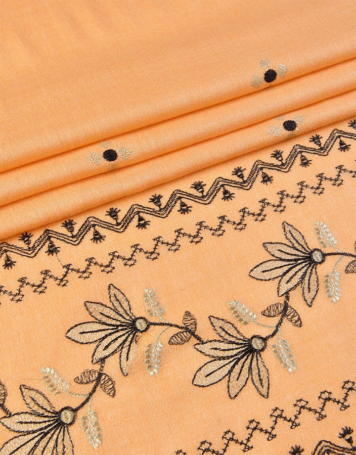 Embroidered Shawl-8 Camel Apparel & Accessories KHAS STORES 