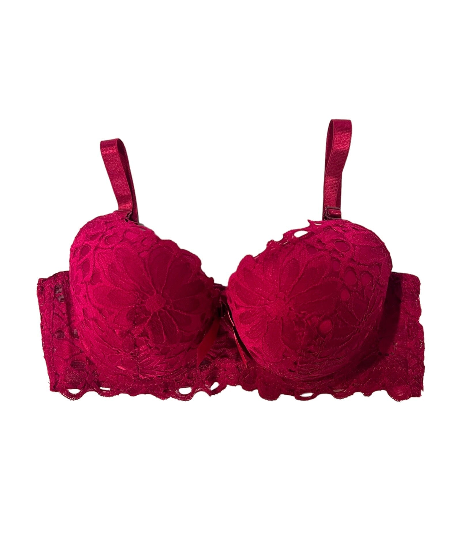 Espicopink  Floral Lacy Padded Bra