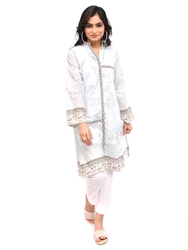 Printed khaddar Shirt KLS-A-4070 Pret FASSTILAD 